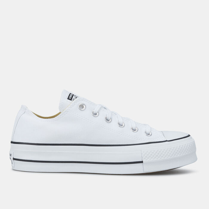 Converse Chuck Taylor All Star Platform Ox Unisex Shoe White Converse Chuck Taylor All Star Platform Ox Unisex Shoe White image number 0