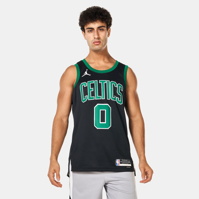 Jordan Men's 22/23 NBA Boston Celtics Jayson Tatum Statement Edition Swingman Basketball Jersey Black Jordan Men's 22/23 NBA Boston Celtics Jayson Tatum Statement Edition Swingman Basketball Jersey Black image number 0