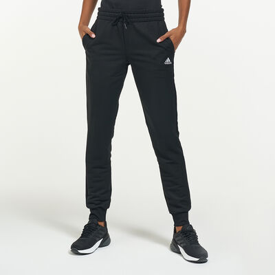 adidas Women's Essentials Logo French Terry Tracksuit Black