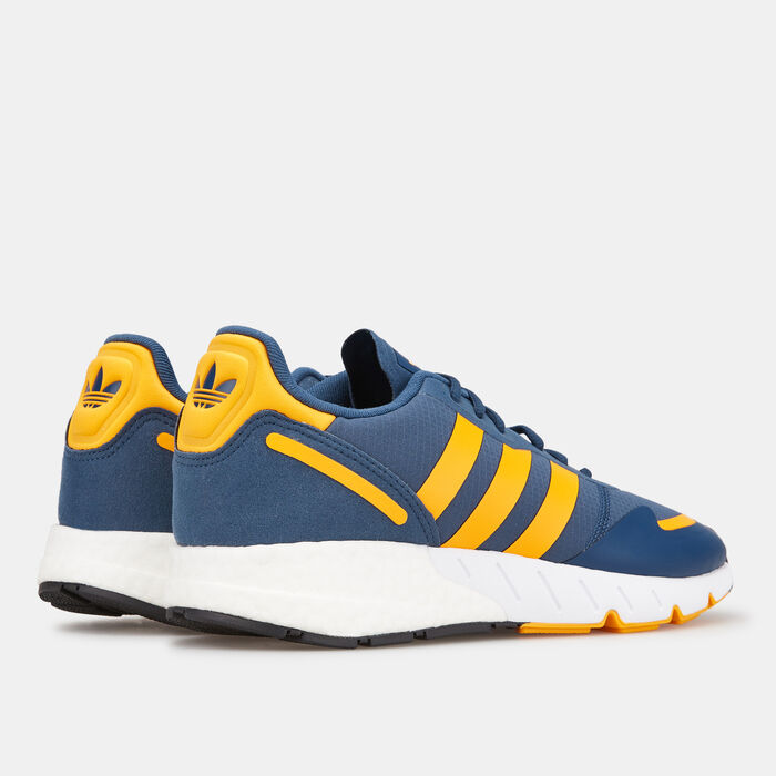 adidas Originals Men's ZX 1K Boost Shoe Blue adidas Originals Men's ZX 1K Boost Shoe Blue image number 2