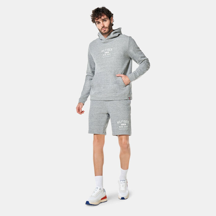 Tommy Hilfiger Men's Graphic Print Hoodie Grey image number 2