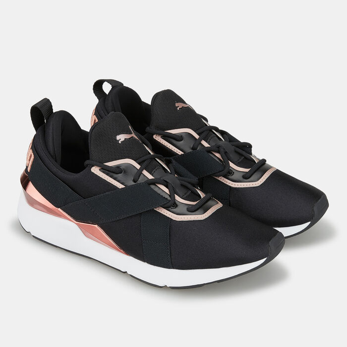 PUMA Women's Muse X3 Shoe Black PUMA Women's Muse X3 Shoe Black image number 1