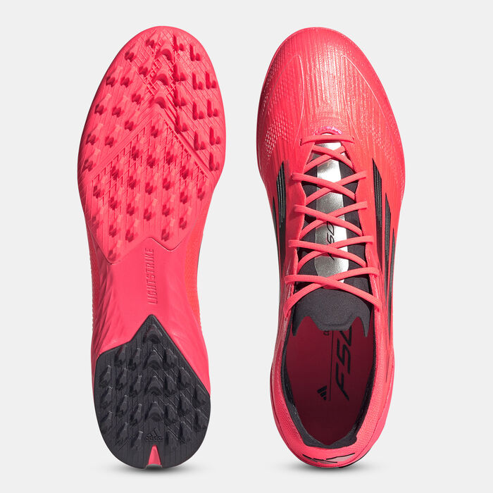adidas Men's F50 Pro Turf Ground Football Shoes Pink adidas Men's F50 Pro Turf Ground Football Shoes Pink image number 4