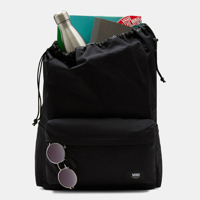 Vans Old Skool Cinch Backpack Black image number 3