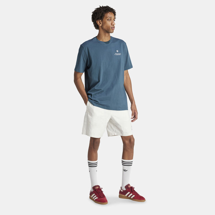 adidas Originals Men's Leisure Shorts White adidas Originals Men's Leisure Shorts White image number 2
