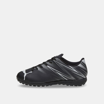 PUMA Kids' ATTACANTO Turf Ground Football Shoes Black PUMA Kids' ATTACANTO Turf Ground Football Shoes Black