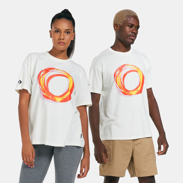 Converse Crackle Crossover T-Shirt Multi Converse Crackle Crossover T-Shirt Multi image number 0