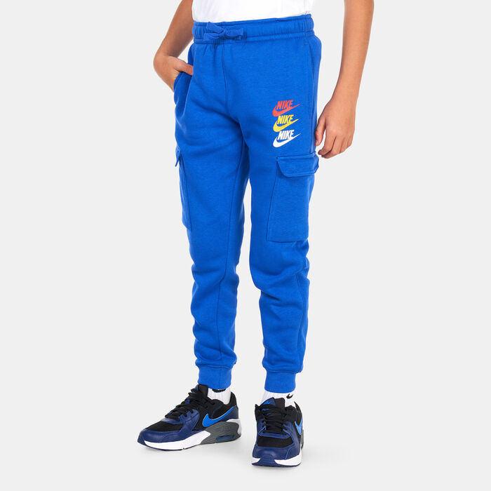 Nike Kids' Sportswear Fleece Cargo Pants Blue Nike Kids' Sportswear Fleece Cargo Pants Blue image number 0