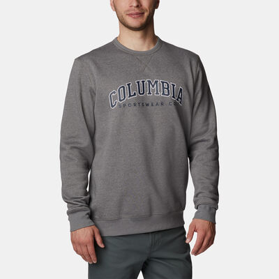 Columbia Men's Columbia™ Logo Fleece Crew Sweatshirt Black