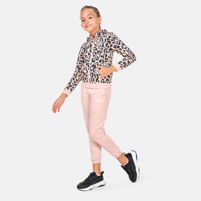 PUMA Kids' Alpha Sweatpants Pink image number 2