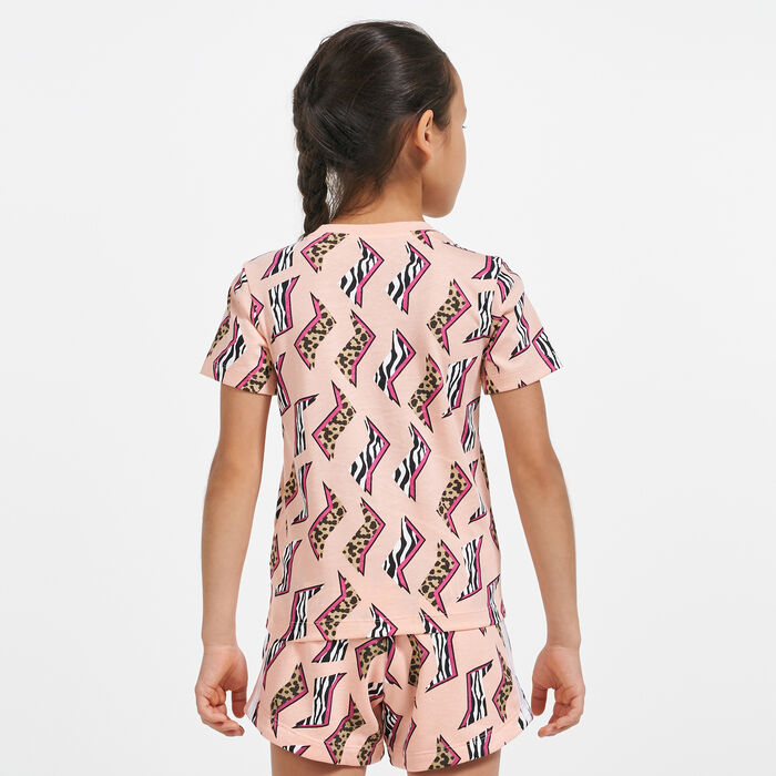 adidas Originals Kids' Trefoil T-Shirt Pink adidas Originals Kids' Trefoil T-Shirt Pink image number 1