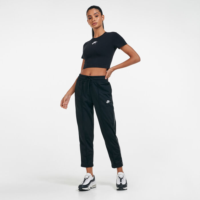 Nike Women's Air Crop Top Black image number 2