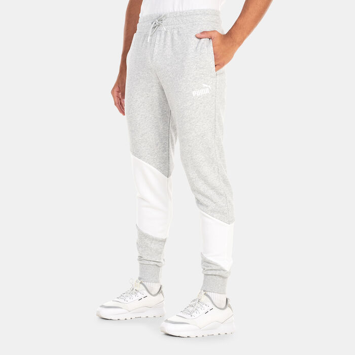 PUMA Men's POWER Cat Sweatpants Grey image number 0