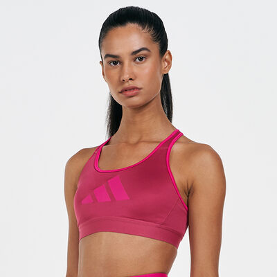 adidas Women's Don't Rest Sports Bra Pink