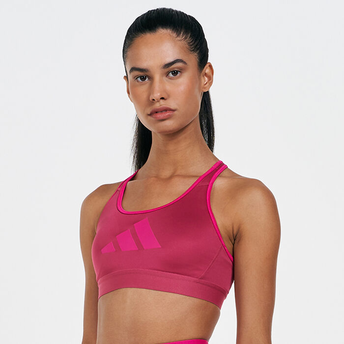 adidas Women's Don't Rest Sports Bra Pink adidas Women's Don't Rest Sports Bra Pink image number 0