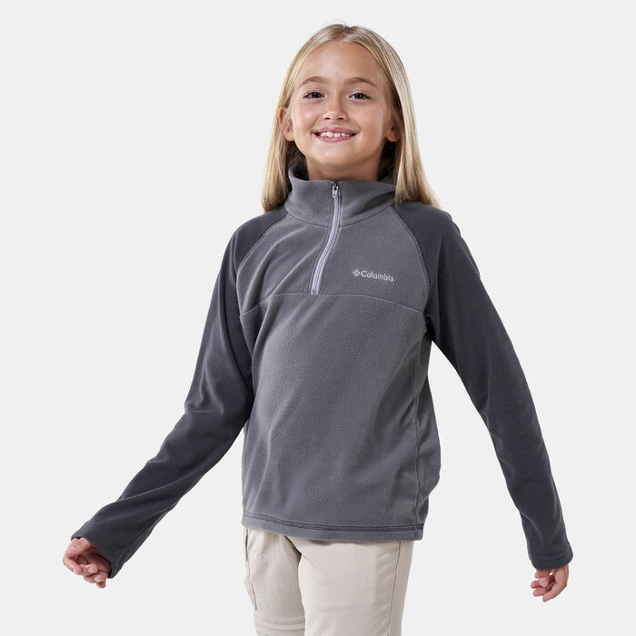 Columbia Kids' Glacial Fleece Half Zip Jacket (Older Kids) Grey image number 0