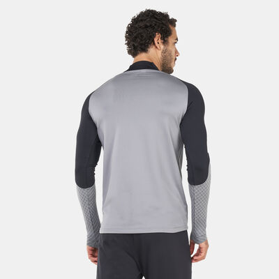 Nike Men's F.C. Barcelona Dri-FIT Football Drill T-Shirt Grey