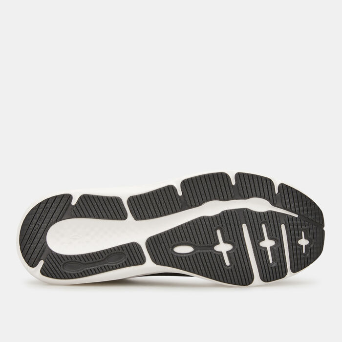 Under Armour Men's Charged Pursuit 3 Big Logo Running Shoes Black Under Armour Men's Charged Pursuit 3 Big Logo Running Shoes Black image number 4