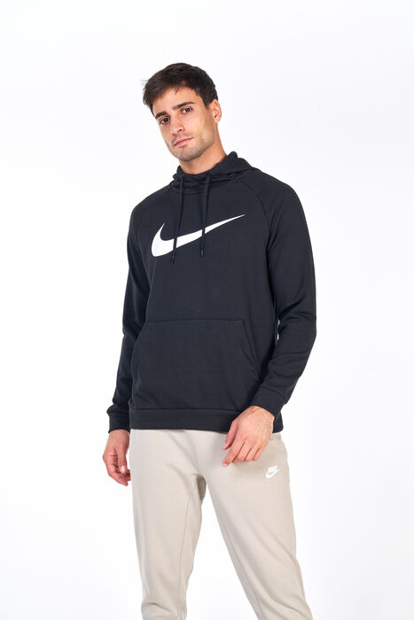 Nike Men's Dri-FIT Swoosh Hoodie Black image number 0