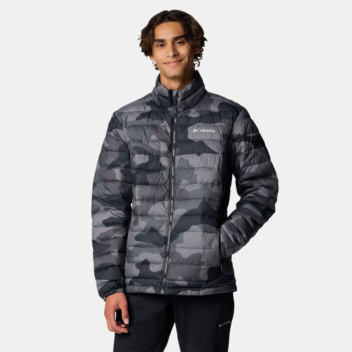 Columbia Men's Powder Lite II Printed Jacket Black image number 0