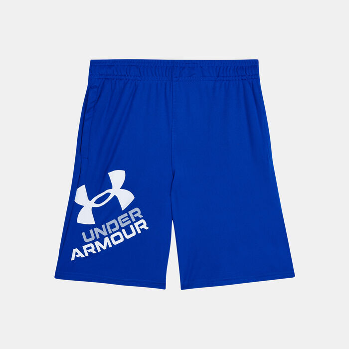 Under Armour Kids' UA Prototype 2.0 Logo Shorts Blue Under Armour Kids' UA Prototype 2.0 Logo Shorts Blue image number 0