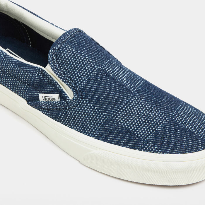 Vans Classic Slip-On Unisex Shoes Blue image number 3