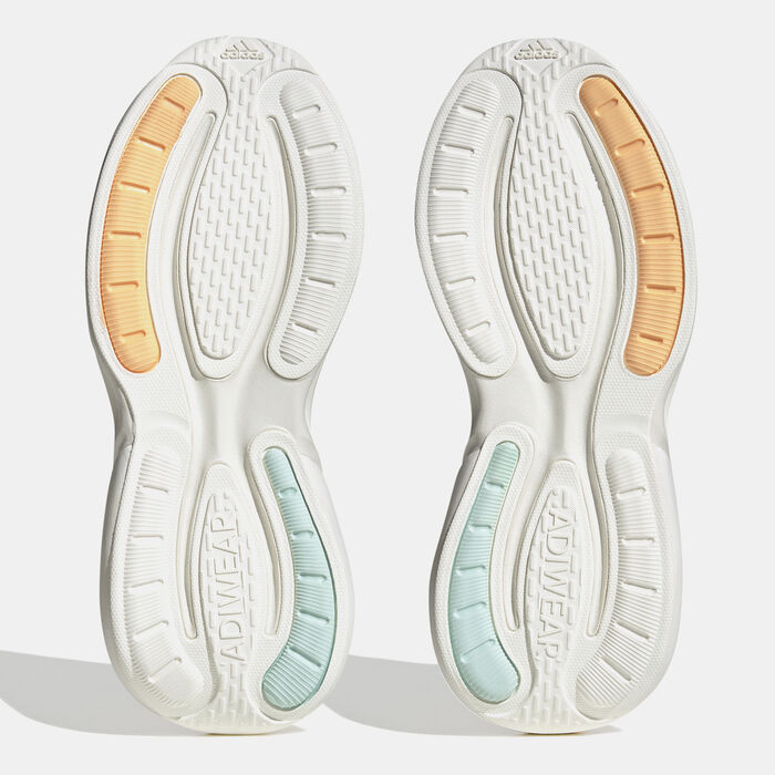 adidas Women's Alphabounce+ Sustainable Bounce Shoes White adidas Women's Alphabounce+ Sustainable Bounce Shoes White image number 3