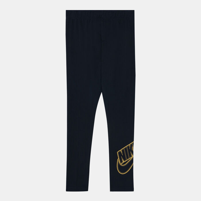 Nike Kids' Sportswear Favorites Graphic Leggings Black Nike Kids' Sportswear Favorites Graphic Leggings Black image number 0