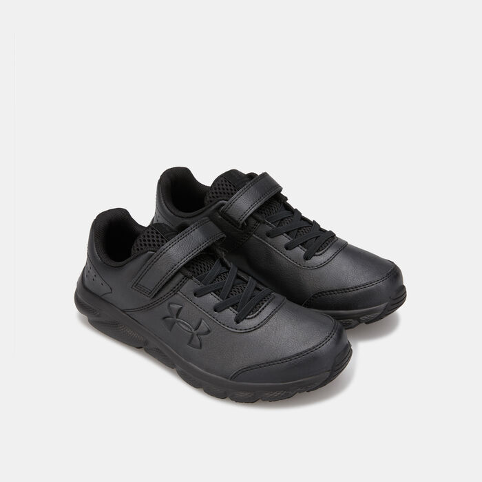 Under Armour Kids' Assert 8 Uniform Synthetic Running Shoe (Older Kids) Black Under Armour Kids' Assert 8 Uniform Synthetic Running Shoe (Older Kids) Black image number 1