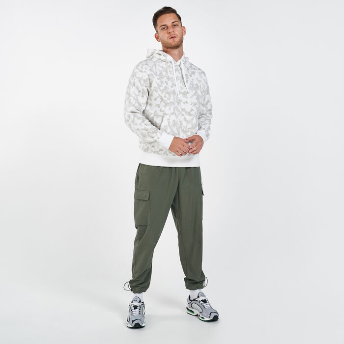 Nike Men's Sportswear Club Hoodie White image number 2