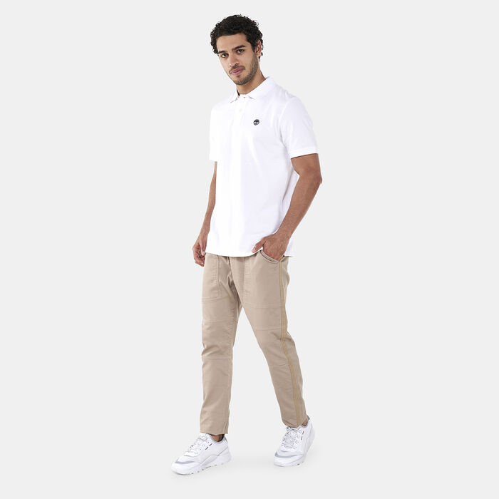 Timberland Men's Millers River Polo Shirt White Timberland Men's Millers River Polo Shirt White image number 2
