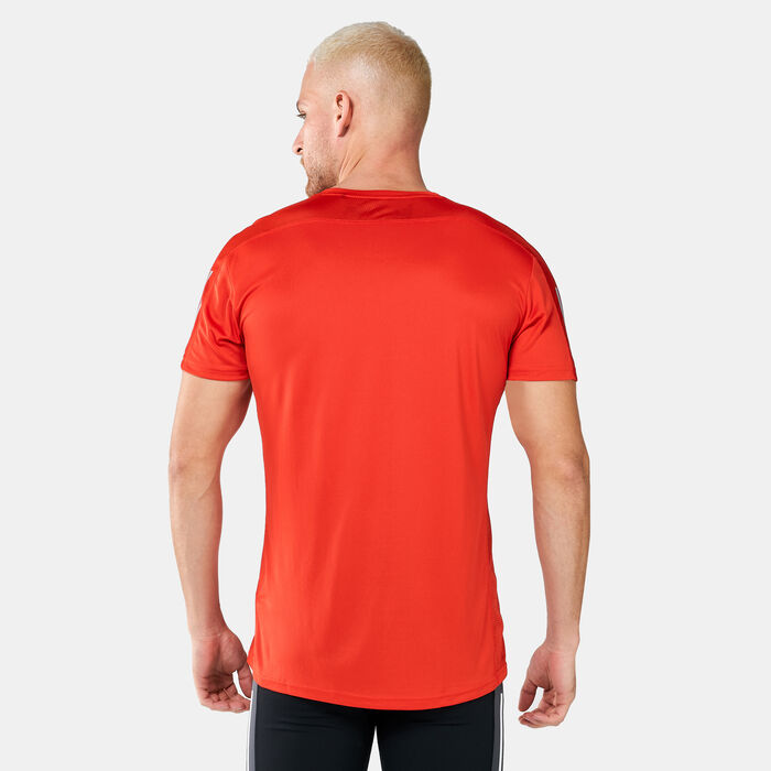 adidas Men's Own the Run T-Shirt Red adidas Men's Own the Run T-Shirt Red image number 1