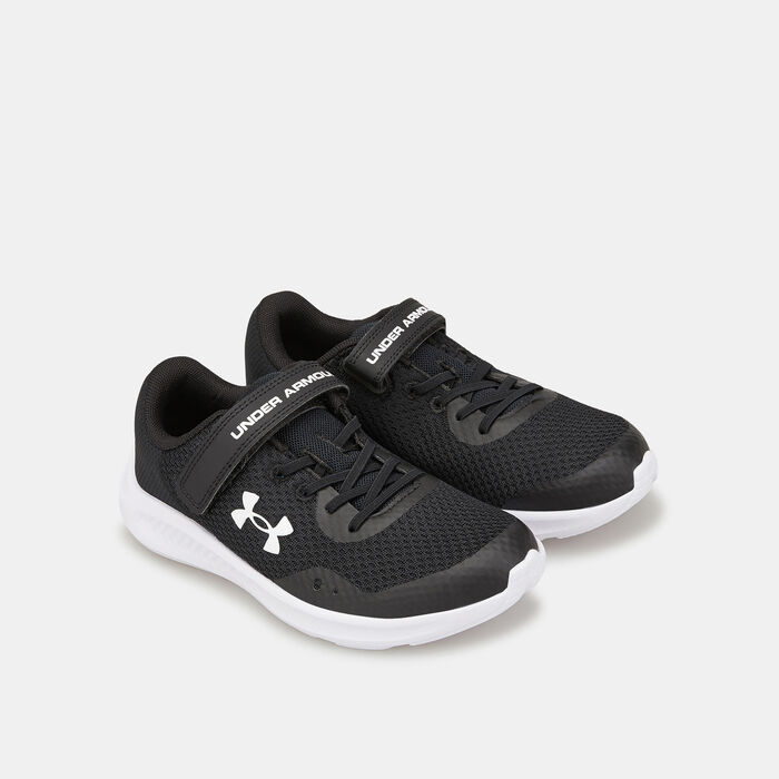 Under Armour Kids' Pursuit 3 AC Running Shoe Black Under Armour Kids' Pursuit 3 AC Running Shoe Black image number 1