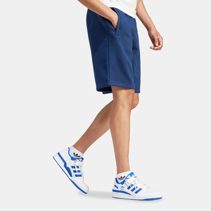 adidas Originals Men's Trefoil Essentials Shorts Blue adidas Originals Men's Trefoil Essentials Shorts Blue image number 2