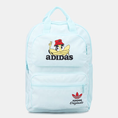 adidas Originals Kids' Fun Trefoil Two-Way Backpack Blue