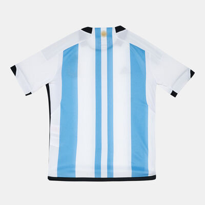 adidas Kids' Argentina 22 Winners Home Jersey White