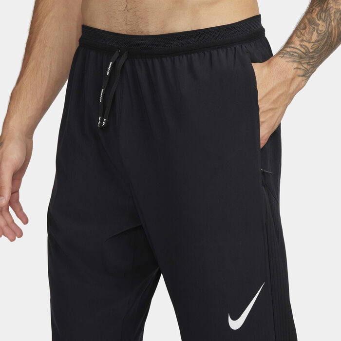 Nike Men's AeroSwift Dri-FIT ADV Running Trousers Black image number 2