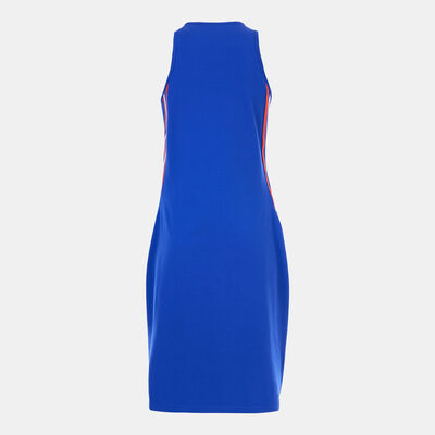 adidas Women's Future Icons 3-Stripes Dress Blue