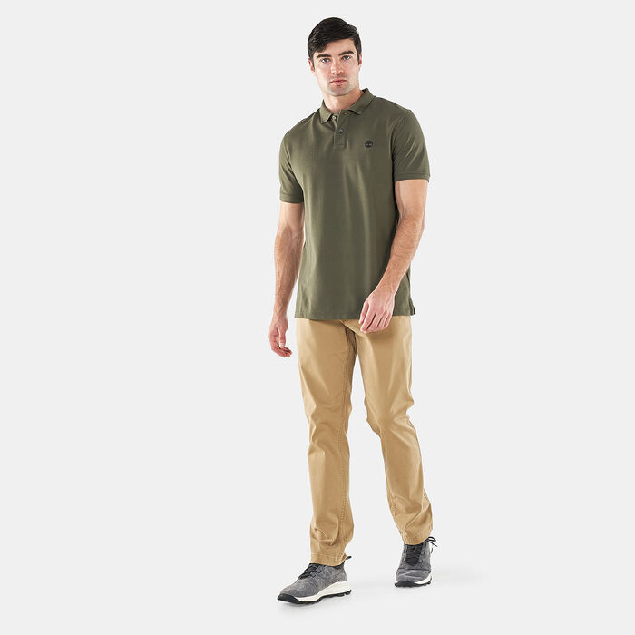 Timberland Men's Millers River Polo Shirt Green Timberland Men's Millers River Polo Shirt Green image number 2