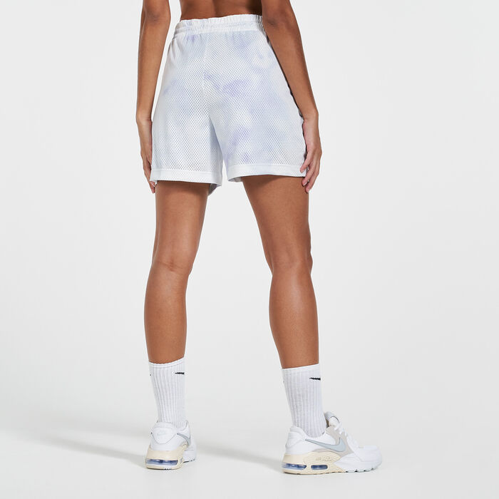 Nike Women's Sportswear Icon Clash Mesh Shorts Purple Nike Women's Sportswear Icon Clash Mesh Shorts Purple image number 1