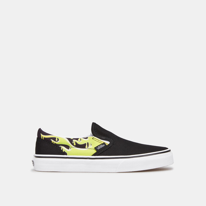 Vans Kids' Classic Slip-on Shoe Black Vans Kids' Classic Slip-on Shoe Black image number 0