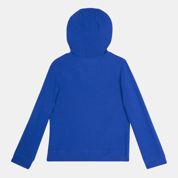 Under Armour Kids' Rival Terry Full-Zip Hoodie Blue image number 1
