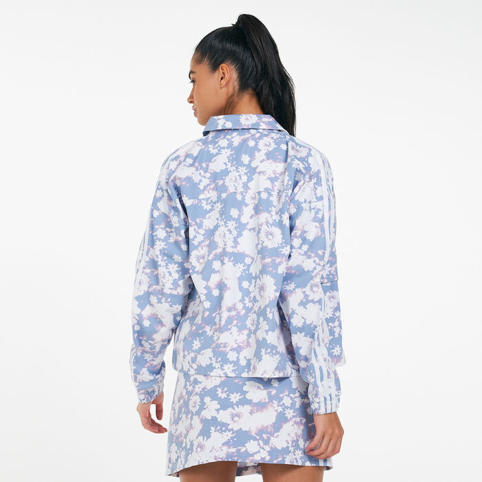 adidas Women's Allover Print Track Jacket Multi image number 1