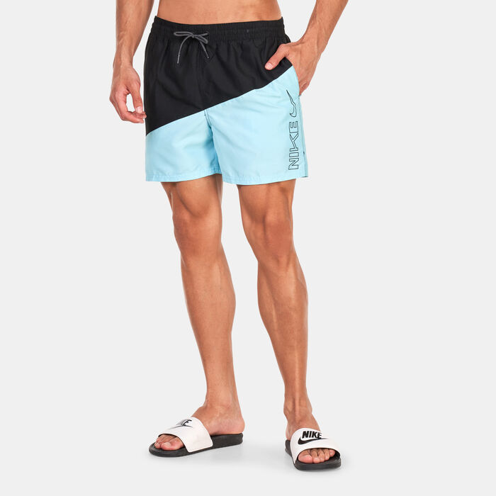 Nike Swim Men's Swim 5-Inch Volley Shorts Blue image number 0
