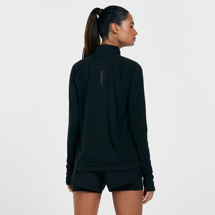 Nike Women's Pacer T-Shirt Black Nike Women's Pacer T-Shirt Black image number 1