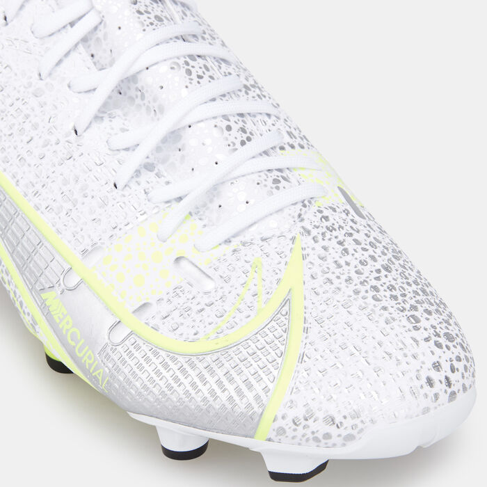 Nike Men's Mercurial Vapor 14 Academy Multi-Ground Football Shoe White image number 4
