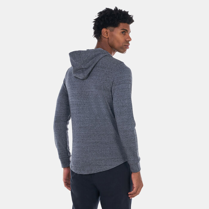 Under Armour Men's UA Rival Terry Graphic Hoodie Grey Under Armour Men's UA Rival Terry Graphic Hoodie Grey image number 1