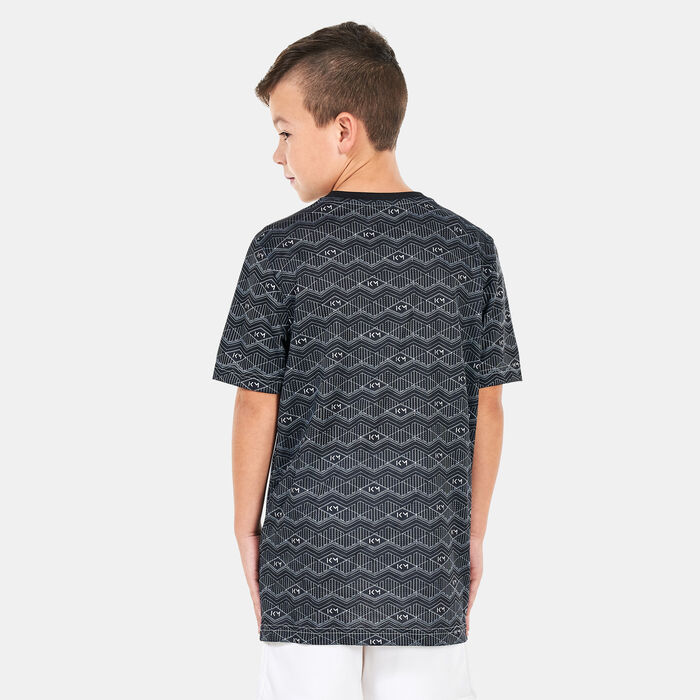 Nike Kids’ Kylian Mbappé Dri-FIT Football T-Shirt (Older Kids) Black Nike Kids’ Kylian Mbappé Dri-FIT Football T-Shirt (Older Kids) Black image number 1