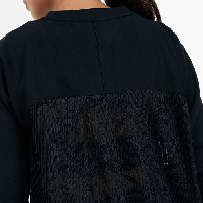 adidas Women's Dance Layering Sweatshirt Black adidas Women's Dance Layering Sweatshirt Black image number 3