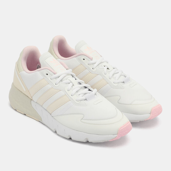 adidas Originals Women's ZX 1K Boost Shoe Beige adidas Originals Women's ZX 1K Boost Shoe Beige image number 1